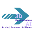 3D Communications Header Logo